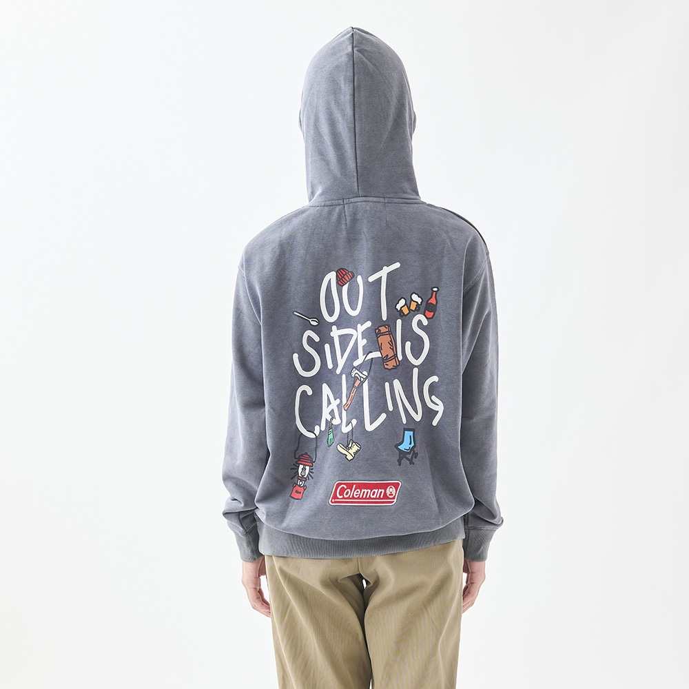 フーディー キャンプグッズ（チャコール）